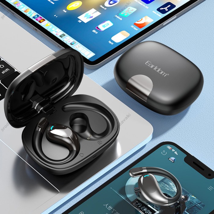 Бездротові Bluetooth навушники Earldom TWS46 BT 6.0 Black