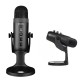Мікрофон провідний настільний Jmary MC-PW8 Condenser Microphone USB Black