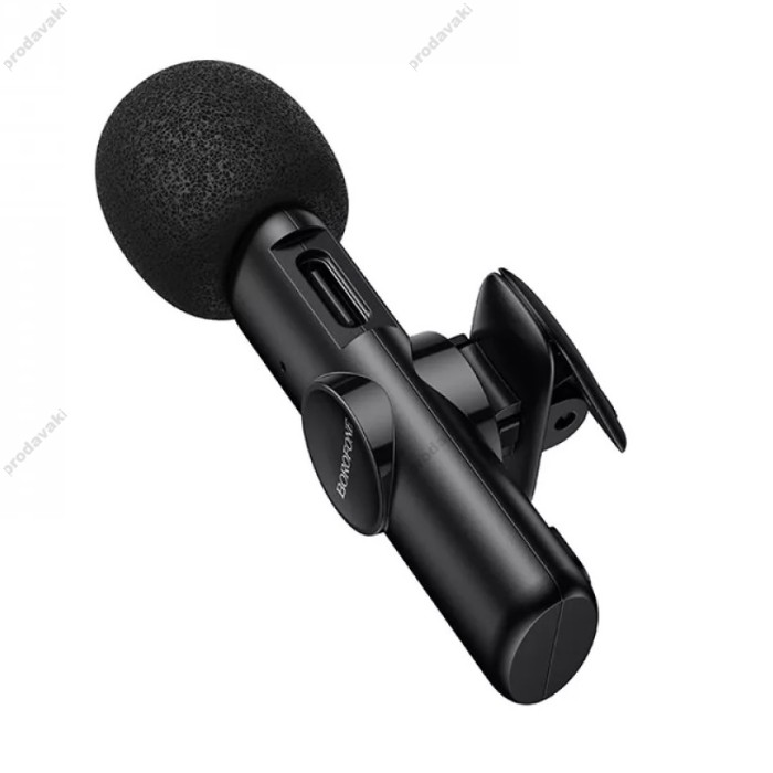 Бездротовий мікрофон BOROFONE BFK16 Winner Type-C Black
