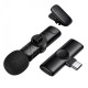 Бездротовий мікрофон BOROFONE BFK16 Winner Type-C Black