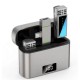 Бездротовий мікрофон Jmary MW-15 Wireless Digital Microphone Type-C 2 мікрофона Silver