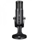 Мікрофон провідний настільний Jmary MC-PW9 Microphone Voice Recording Tool RGB Black