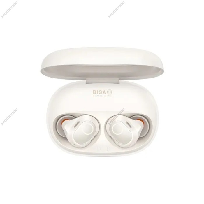 Бездротові Bluetooth навушники Baseus Bowie WM03 True Wireless Earphones BT 5.3 Creamy-white NGTW330302