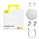 Бездротові Bluetooth навушники Baseus WM01 Encok True Wireless Earphones BT 5.3 White NGTW370002