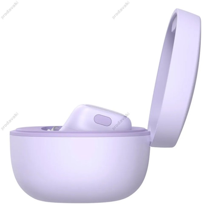 Бездротові Bluetooth навушники Baseus WM01 Encok True Wireless Earphones BT 5.3 Purple NGTW370005