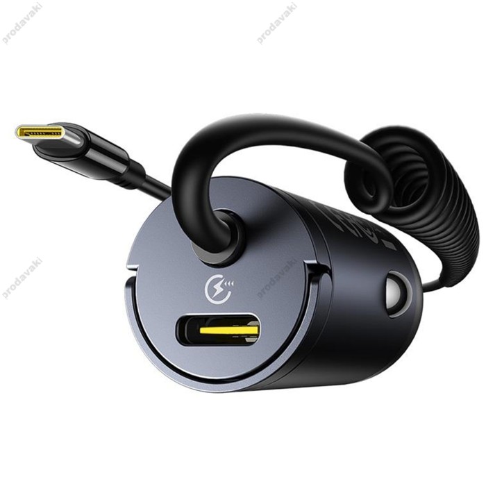Автомобільний зарядний пристрій Baseus Tiny Star Mini Car Charger 30W Black C00035001121-00
