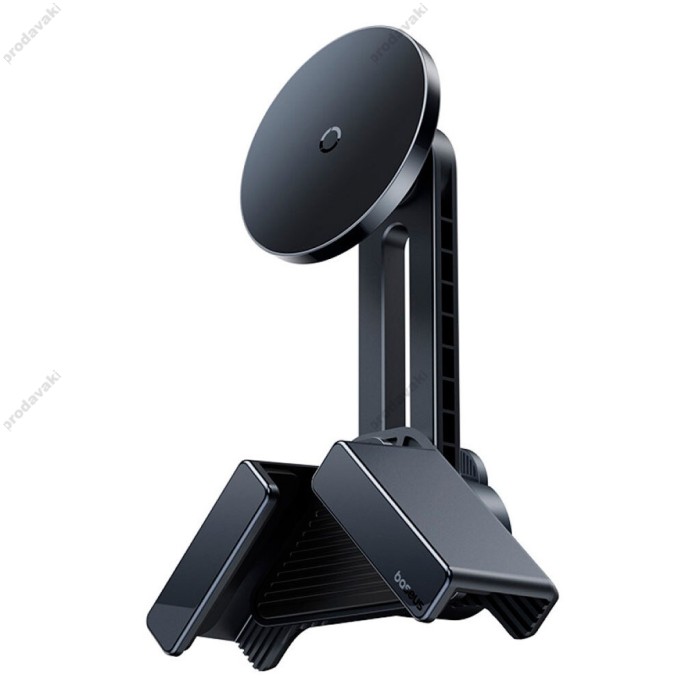 Автомобільний тримач Baseus T-Space TC1 MagSafe Central Screen Mount (Corner Version) Black C0013501
