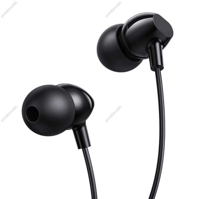Дротові навушники USAMS EP-47 US-SJ594 In-ear Earphone 3.5mm Black