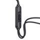 Дротові навушники USAMS EP-47 US-SJ594 In-ear Earphone 3.5mm Black