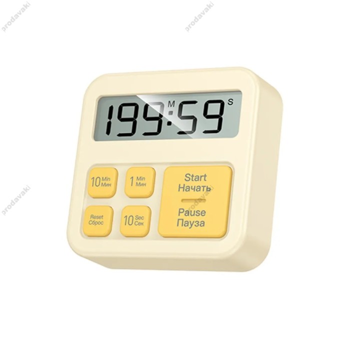 Таймер побутовий HOCO HX43 Electronic timer Yellow
