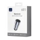Автомобільний зарядний пристрій WiWU Wi-CC032 60W Nano Pro A+2C Fast Car Charger Grey