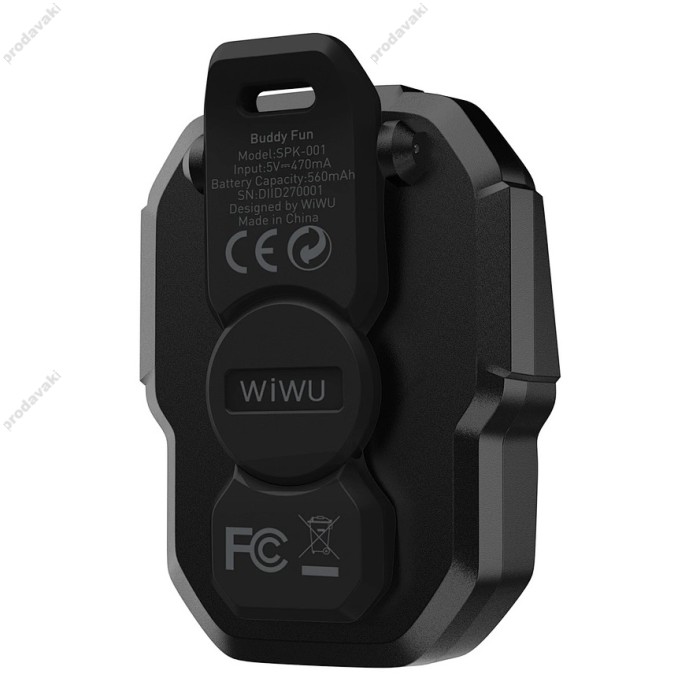 Портативна колонка Bluetooth WiWU SPK-001 Buddy Fun Speaker Black