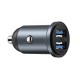 Автомобільний зарядний пристрій WiWU Wi-CC031 12W Nano Lite 2A Fast Car Charger Grey