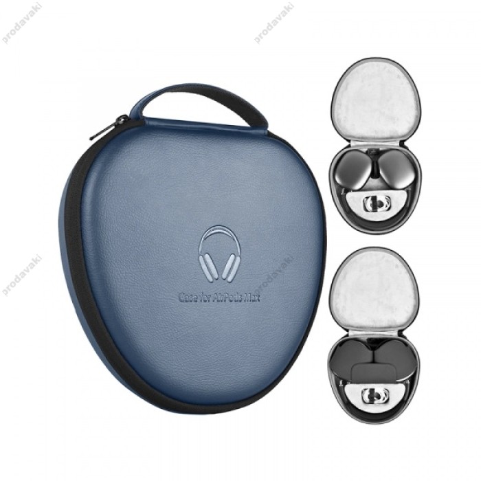Сумка Ультратонкий чохол WIWU Ultra Thin Smart Case для Airpods Max Blue