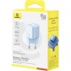 Мережевий зарядний пристрій Baseus PicoGo GaN Fast Charger 1C 45W Blue P10176800313-00