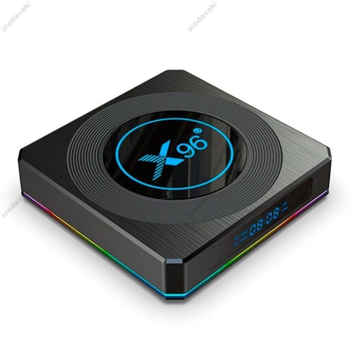 Android TV приставка Amlogic TV BOX X96x4 Air S905X4 4GB RAM 32GB ROM
