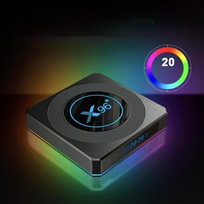 Android TV приставка Amlogic TV BOX X96x4 Air S905X4 4GB RAM 32GB ROM