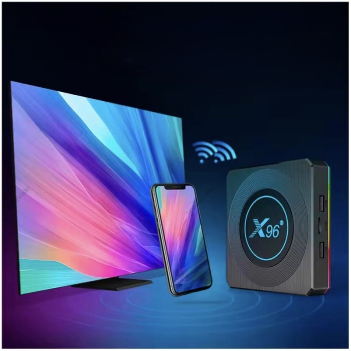 Android TV приставка Amlogic TV BOX X96x4 Air S905X4 4GB RAM 32GB ROM