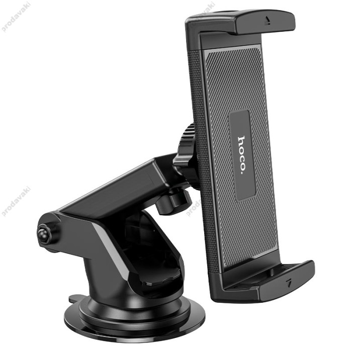 Автомобільний тримач Hoco CA120 Prospering center console car holder for tablets 4.7-10.5" Black