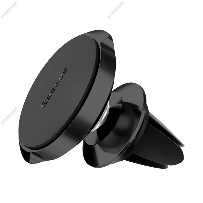 Автомобільний тримач BASEUS small ears air outlet Black SUER-A01