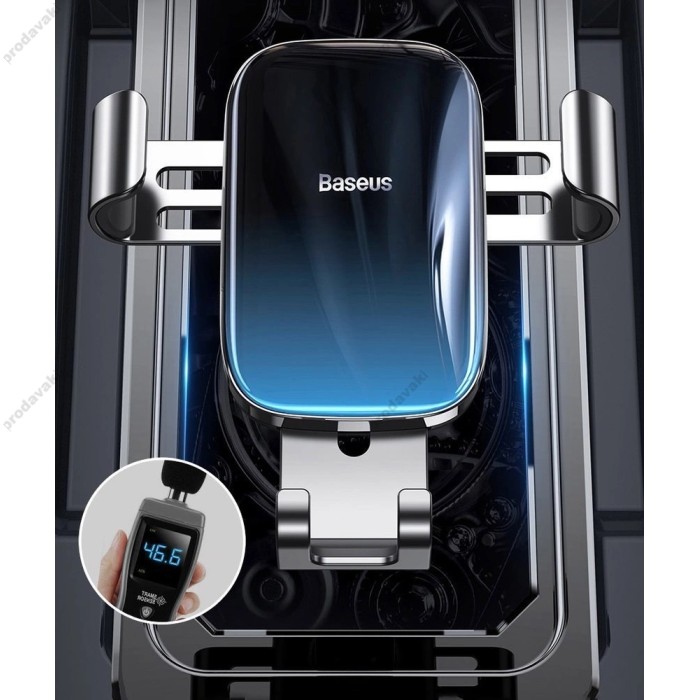 Автомобільний тримач Baseus Glaze Gravity Car Mount Black SUYL-LG01