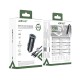 Автомобільний зарядний пристрій ACEFAST B16 PD dual port metal Type-C set 3A 95W Grey