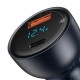 Автомобільний зарядний пристрій Baseus Particular Digital Display Type-C Cable 5A 65W TZCCKX-0G Grey