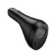 Автомобільний зарядний пристрій розгалужувач HOCO Z61 Correct three-port cigarette lighter 17W Black