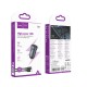Автомобільний зарядний пристрій Hoco Z62 Energy single-port Type-C Cable 3A 18W Grey