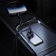 Автомобільний зарядний пристрій Hoco Z62A Energy single port Type-C Set 3A 30W Metal-grey
