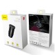 Автомобільний зарядний пристрій Baseus Square metal 2USB 30W Black CCALL-DS01