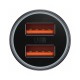 Автомобільний зарядний пристрій Baseus Golden Contactor Max Dual Fast Charger Car 60W Black CGJM000013