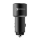 Автомобільний зарядний пристрій WiWU PC100 Fast Charging Supported Car Charger 36W Grey