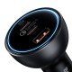 Автомобільний зарядний пристрій Baseus Qualcomm Quick Charge 5 Technology C+C+U 160W + Cable Black TZCCZM-0G
