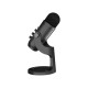 Мікрофон провідний настільний ігровий MeeTion MT-MC20 Type-C, AUX Black