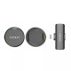 Бездротовий мікрофон Earldom ET-MC15L Wireless Microphone Lightning 2 мікрофона Black