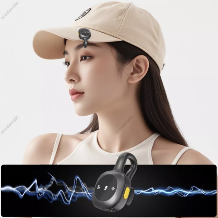 Бездротовий мікрофон Earldom ET-MC18 Wireless Microphone Type-C/Lightning 2 мікрофона Black