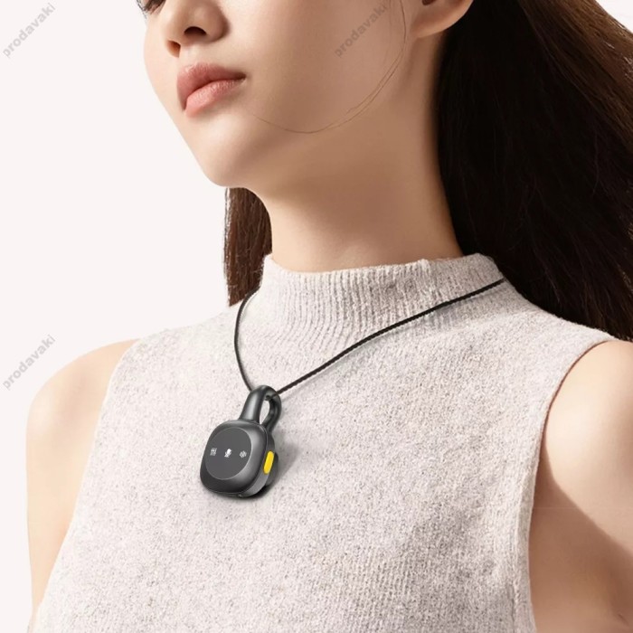 Бездротовий мікрофон Earldom ET-MC18 Wireless Microphone Type-C/Lightning 2 мікрофона Black