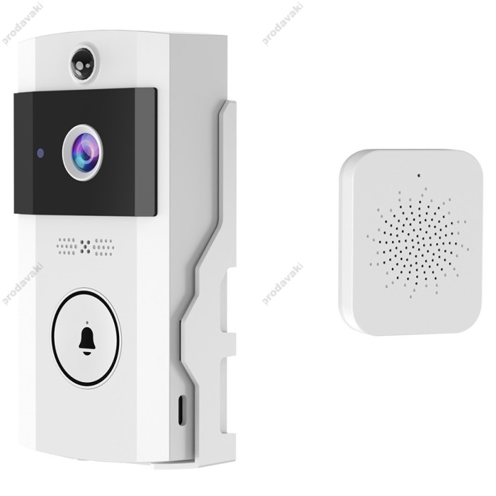 Відеодомофон Jmary MF-8 Smart Doorbell Night Vision WiFi White