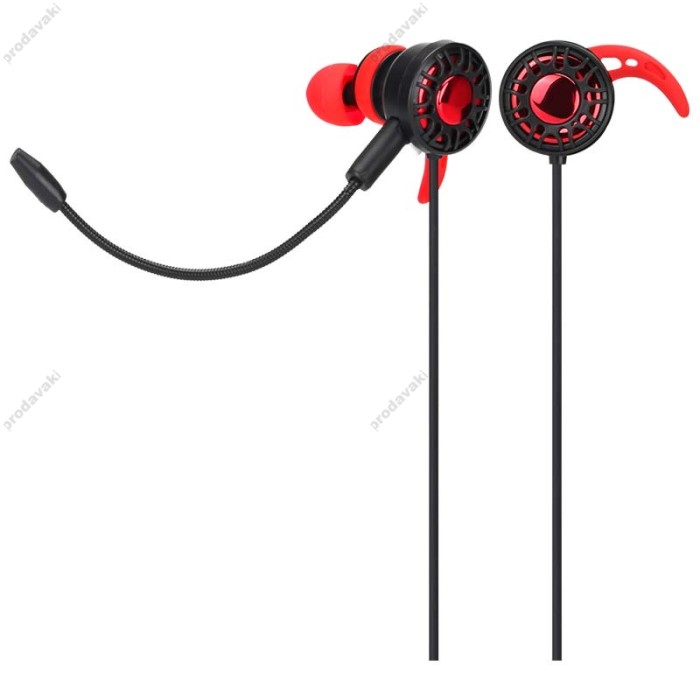 Дротові навушники XTRIKE ME GE-109 Gaming Black-red
