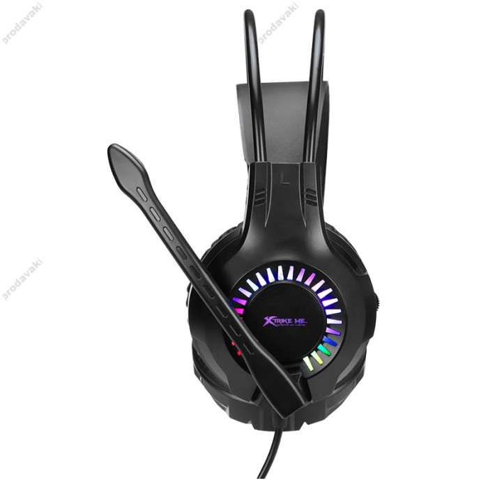 Дротові навушники XTRIKE ME GH-709 Gaming RGB Backlight RGB Black