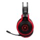 Дротові навушники XTRIKE ME GH-908 Gaming Backlight headset RGB Black-red