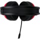 Дротові навушники XTRIKE ME GH-908 Gaming Backlight headset RGB Black-red