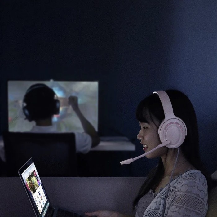 Дротові навушники Baseus D05 GAMO Immersive Virtual 3D Game headphone PC Black NGD05-01