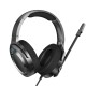Дротові навушники Baseus D05 GAMO Immersive Virtual 3D Game headphone PC Black NGD05-01