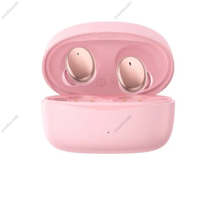 Бездротові Bluetooth навушники Baseus Bowie E2 True Wireless Earphones BT 5.2 Pink NGTW090004