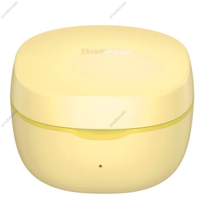 Бездротові Bluetooth навушники Baseus WM01 Encok True Wireless Earphones BT 5.3 Yellow NGWM01-0Y