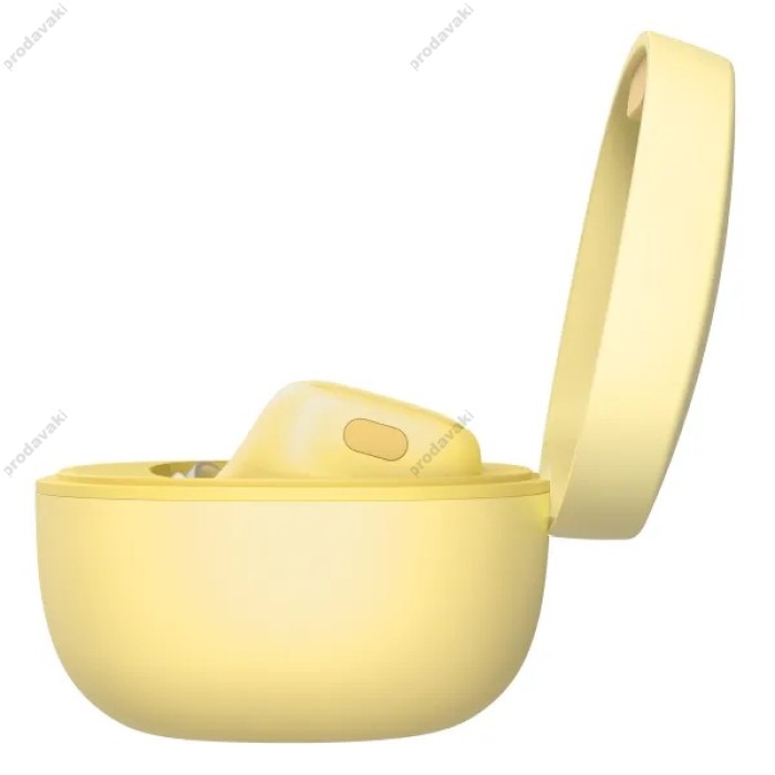 Бездротові Bluetooth навушники Baseus WM01 Encok True Wireless Earphones BT 5.3 Yellow NGWM01-0Y