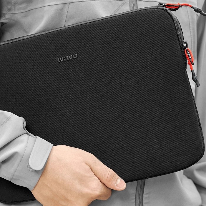 Папка-конверт Wiwu Skin Armor Sleeve для MacBook ноутбука планшета 13"-14.2'' Black