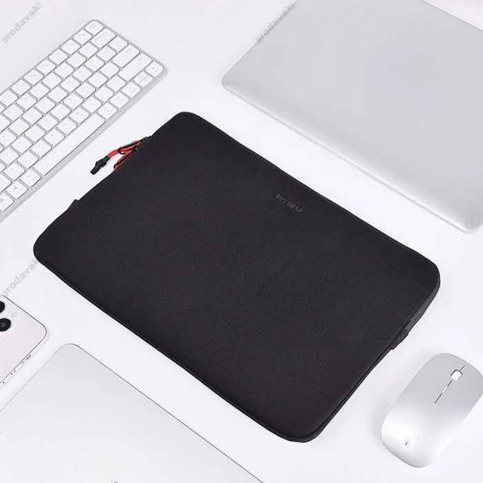 Папка-конверт Wiwu Skin Armor Sleeve для MacBook ноутбука планшета 13"-14.2'' Black